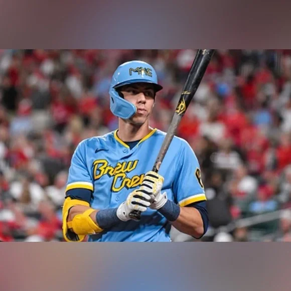 Nike Authentic Milwaukee Brewers City Connect Yelich #22 Jersey Men’s Size: L - Picture 3 of 7